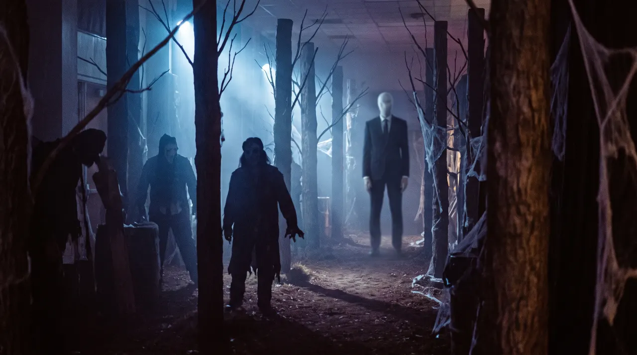 Slenderman: the scene